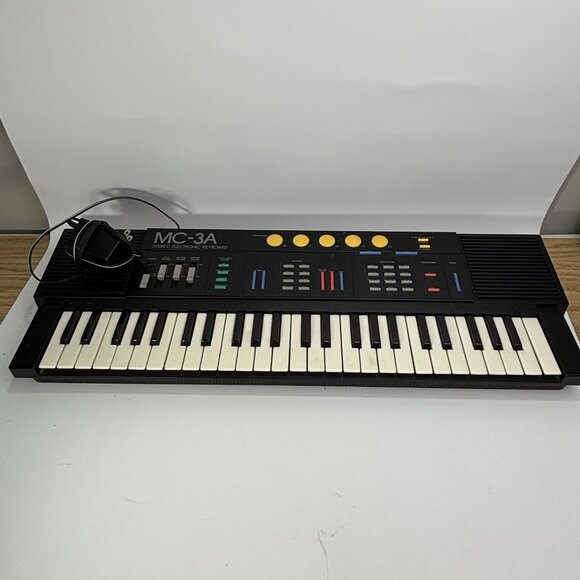 Vintage 90s MC-3A Digital Squarewave Electronic Keyboard – C64 / Chiptune Sounds - Picture 17 of 17
